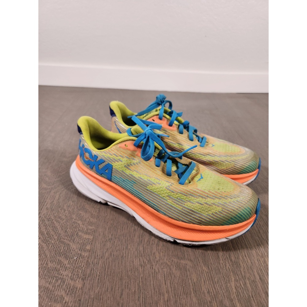 Hoka One Youth Clifton 9 1131170 EPVO Running Shoes Sneakers Size 4 Women 6 5.5